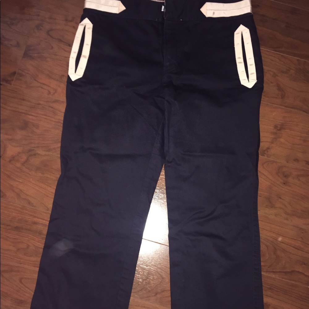 Marc Jacobs navy crop pants